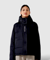 Alia Mid-Length Quilted Hooded Jacket