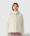 Alia Mid-Length Quilted Hooded Jacket