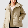 Alia Mid-Length Quilted Hooded Jacket