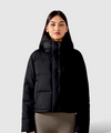 Alia Quilted Windproof Hooded Jacket