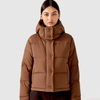 Alia Quilted Windproof Hooded Jacket - ANJE REBEL