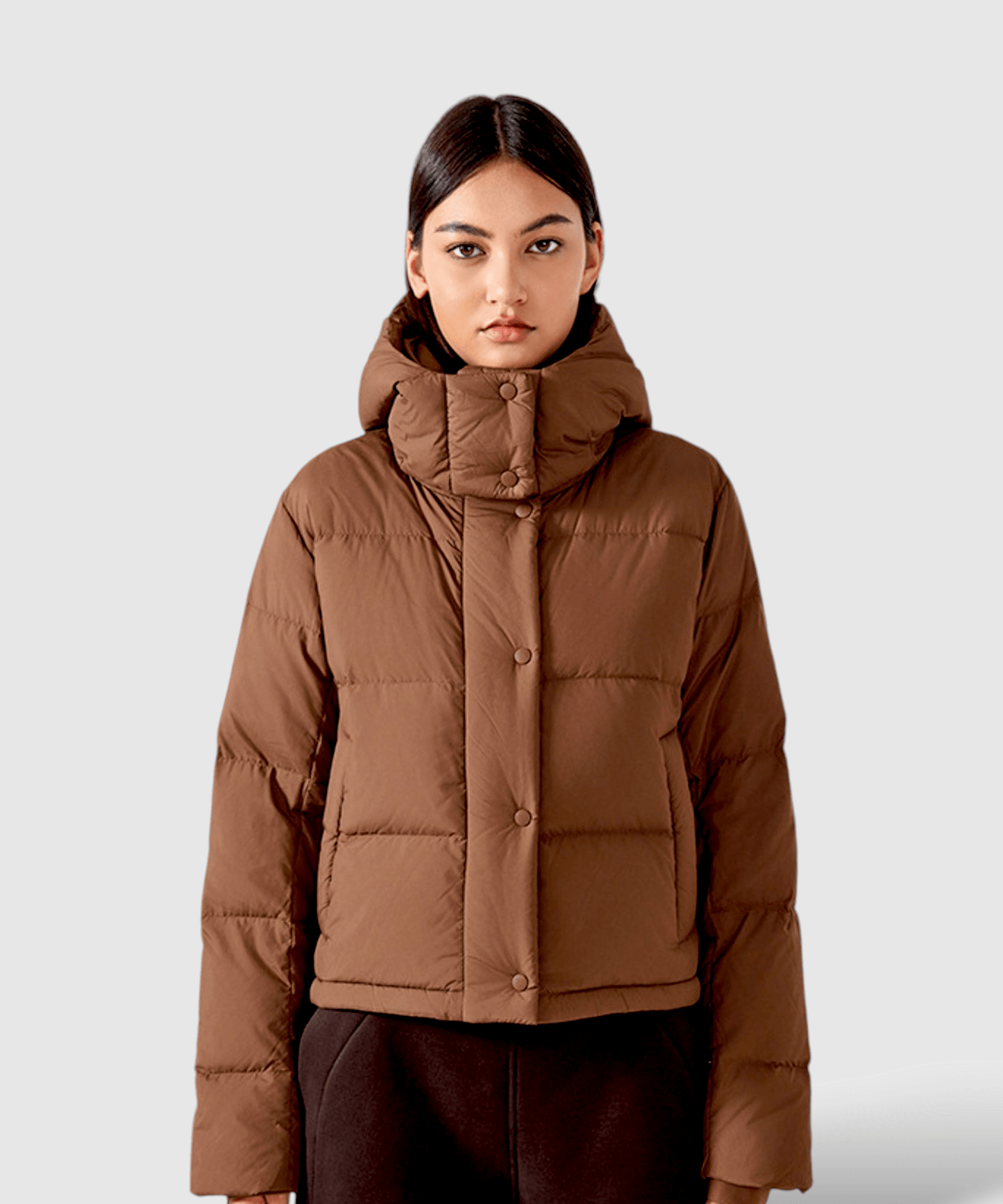 Alia Quilted Windproof Hooded Jacket - ANJE REBEL