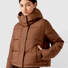 Alia Quilted Windproof Hooded Jacket - ANJE REBEL