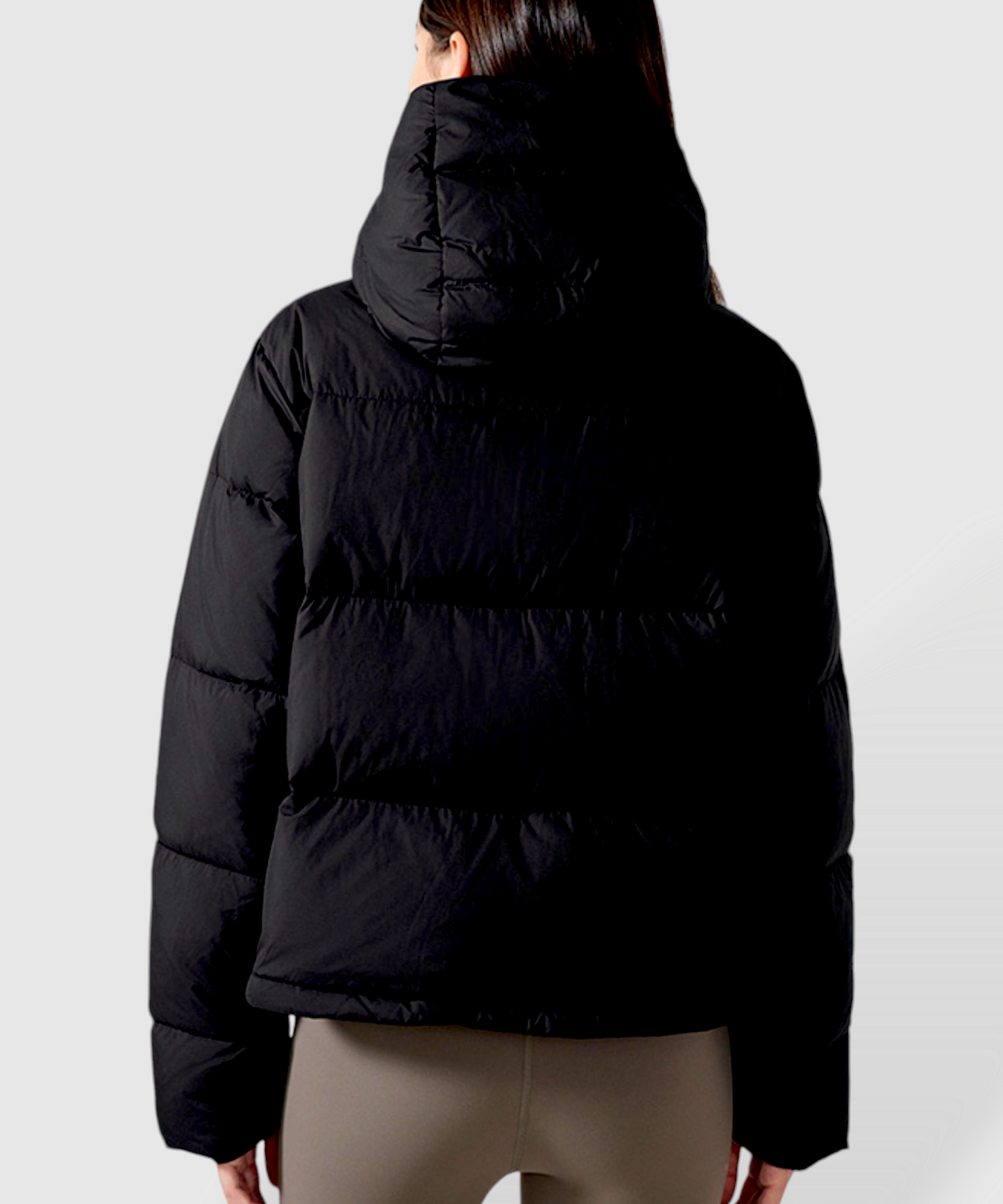 Alia Quilted Windproof Hooded Jacket