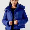 Alia Quilted Windproof Hooded Jacket