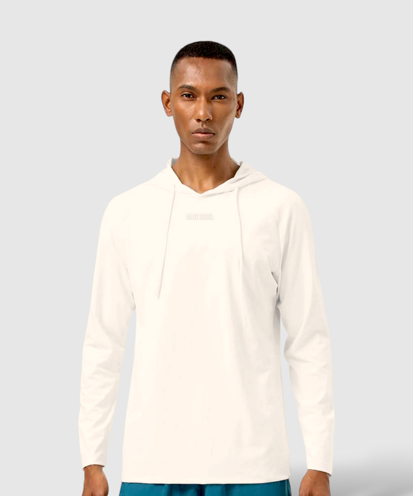 Eco Relax-Fit Hooded Sweatshirt - ANJE REBEL