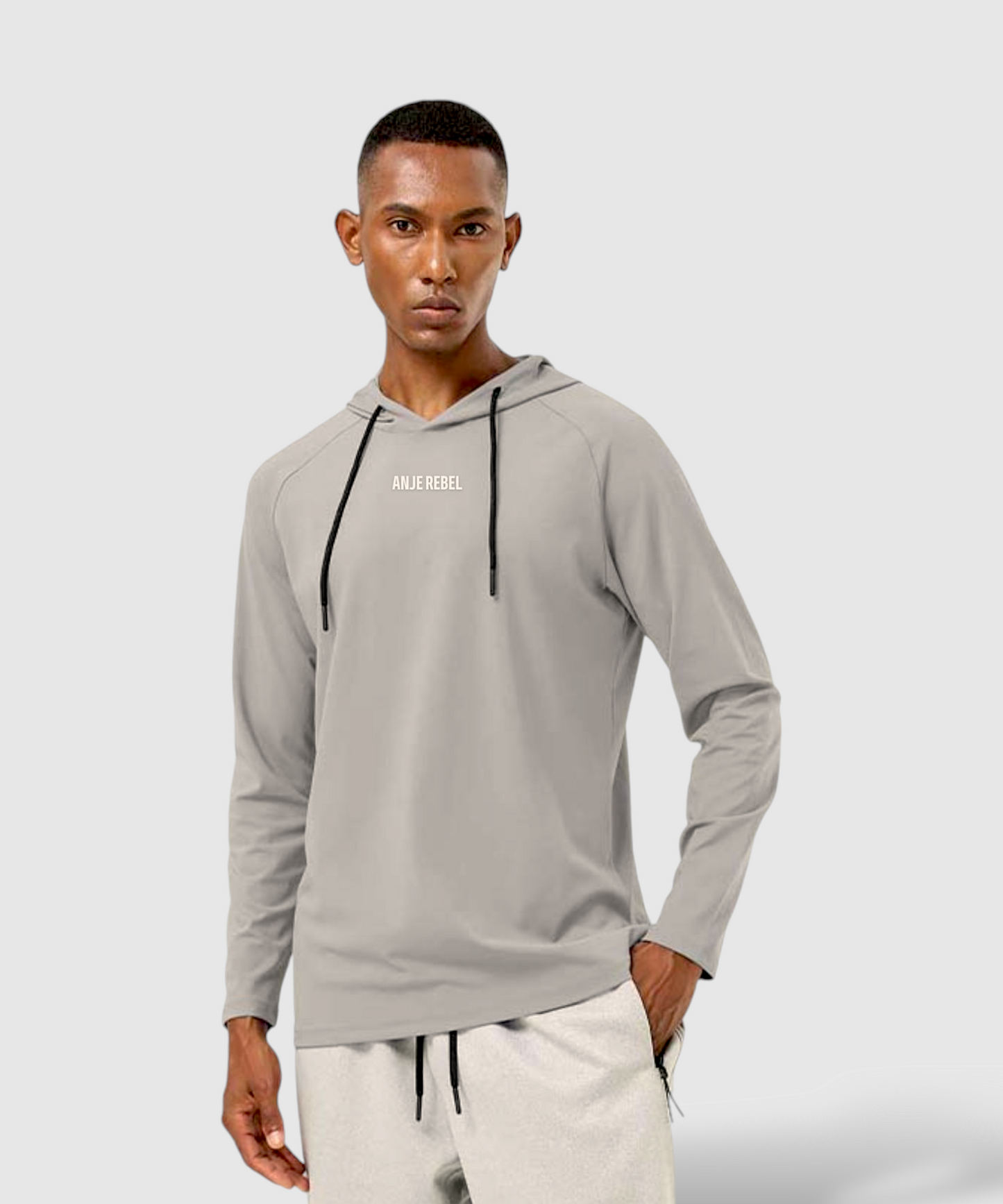 Eco Relax-Fit Hooded Sweatshirt - ANJE REBEL