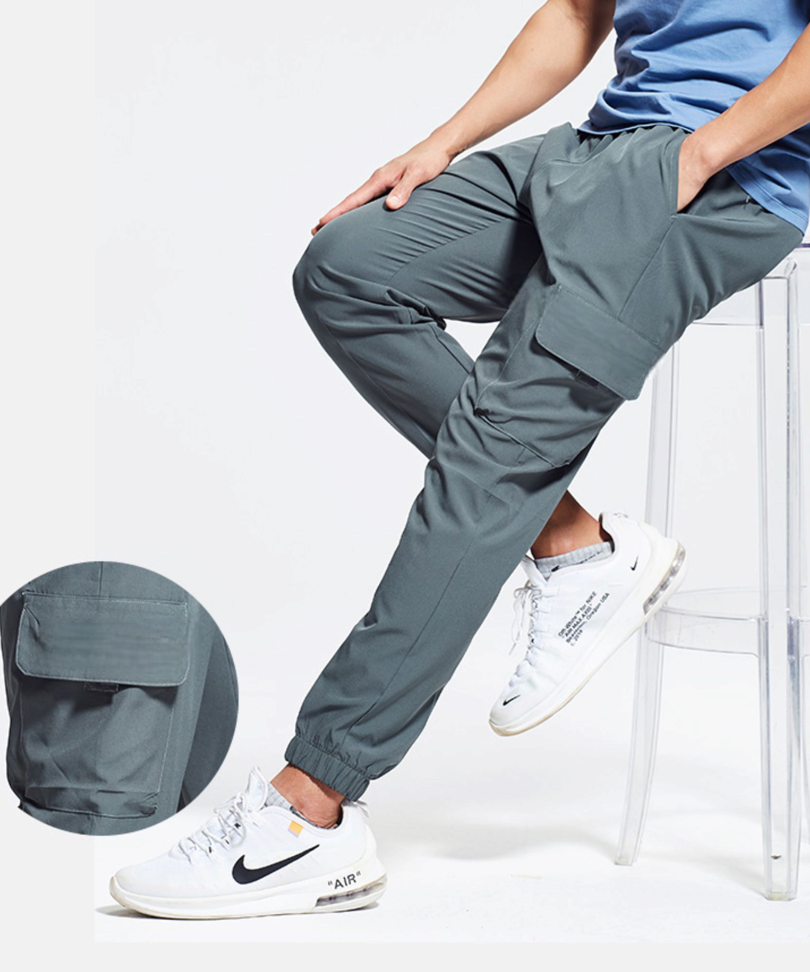 Cargo Functional Relax-Fit Pants ANJE REBEL