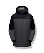 Charcoal Grey with Black