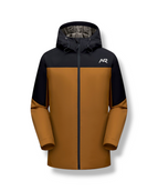 Amber Brown with Black