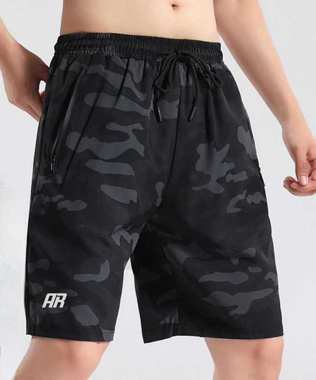 Camouflage Power Shorts - ANJE REBEL