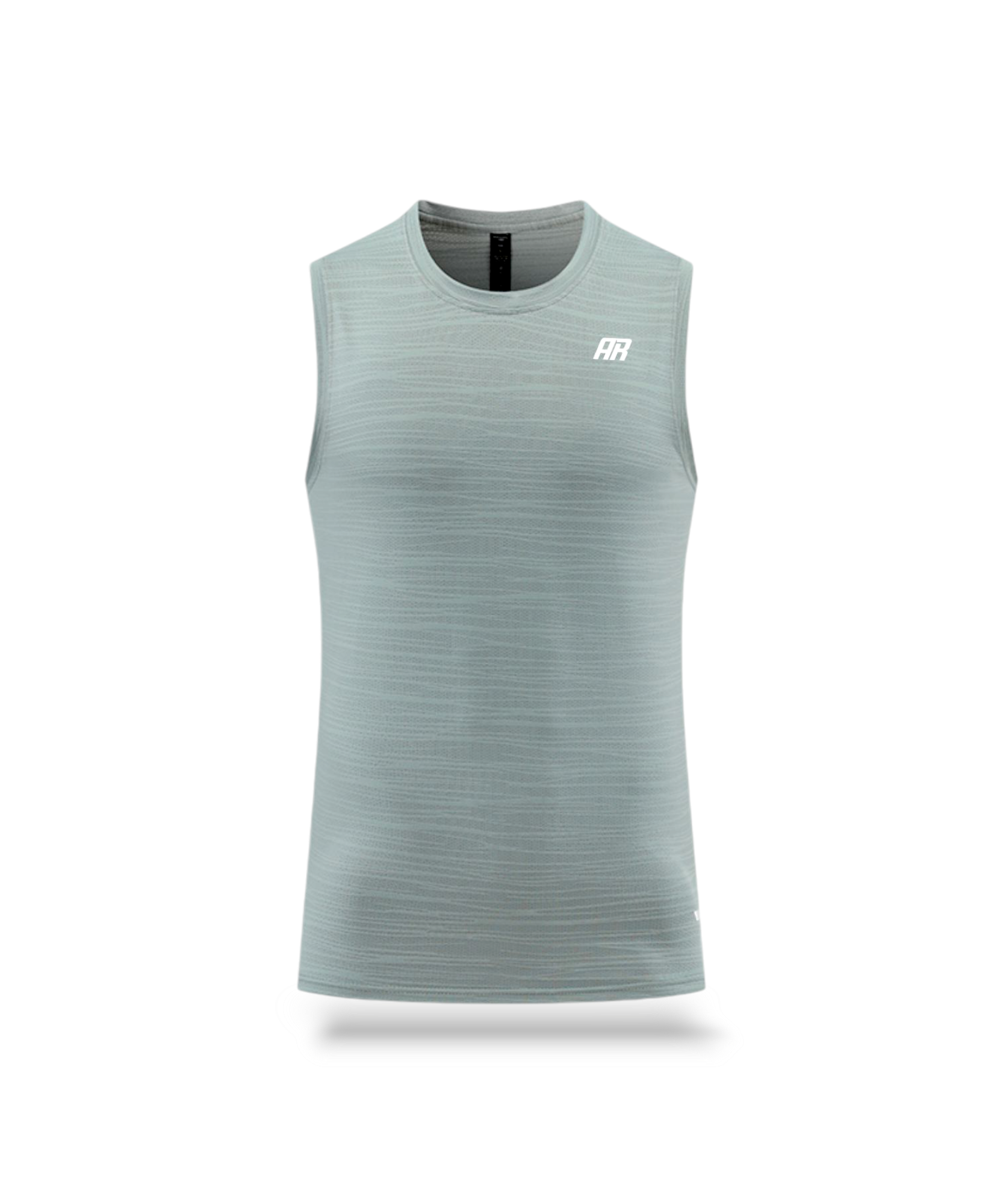 Running Breathable Anti-Odour Light Grey Tank Top