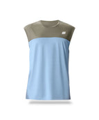 Olive and Light Blue