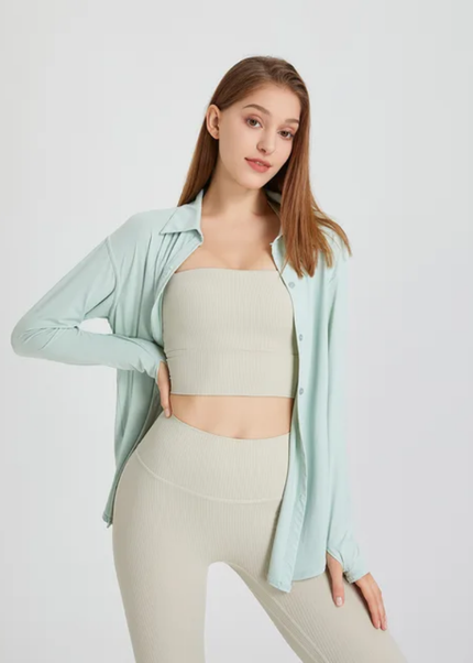 Buttoned Long Sleeves Shirt ANJE REBEL