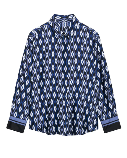 Kiowa Printed Satin Shirt ANJE REBEL