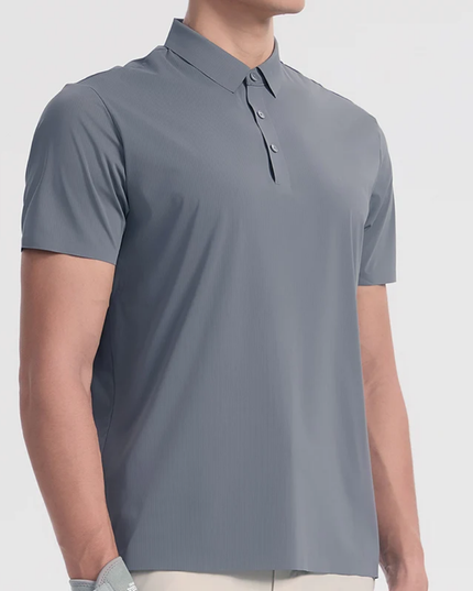 Silk Polo T-shirt ANJE REBEL