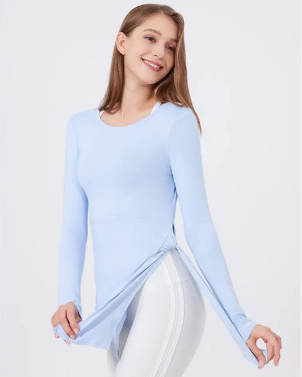 Asymmetrical Long Sleeves Shirt ANJE REBEL