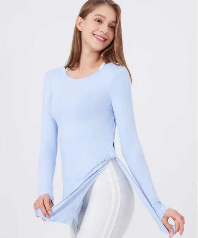 Asymmetrical Long Sleeves Shirt ANJE REBEL
