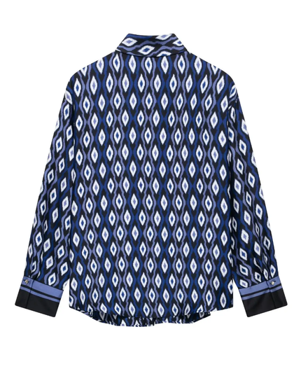 Kiowa Printed Satin Shirt ANJE REBEL