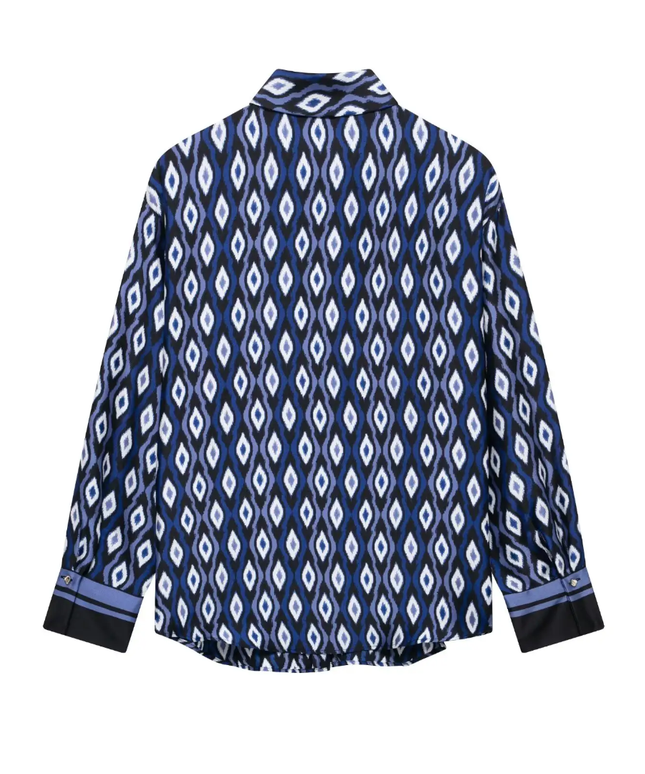 Kiowa Printed Satin Shirt ANJE REBEL