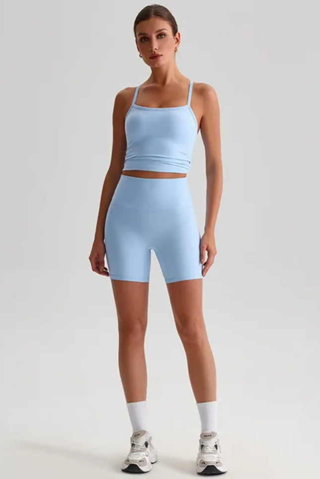 Straps Tank Top Shorts Set ANJE REBEL