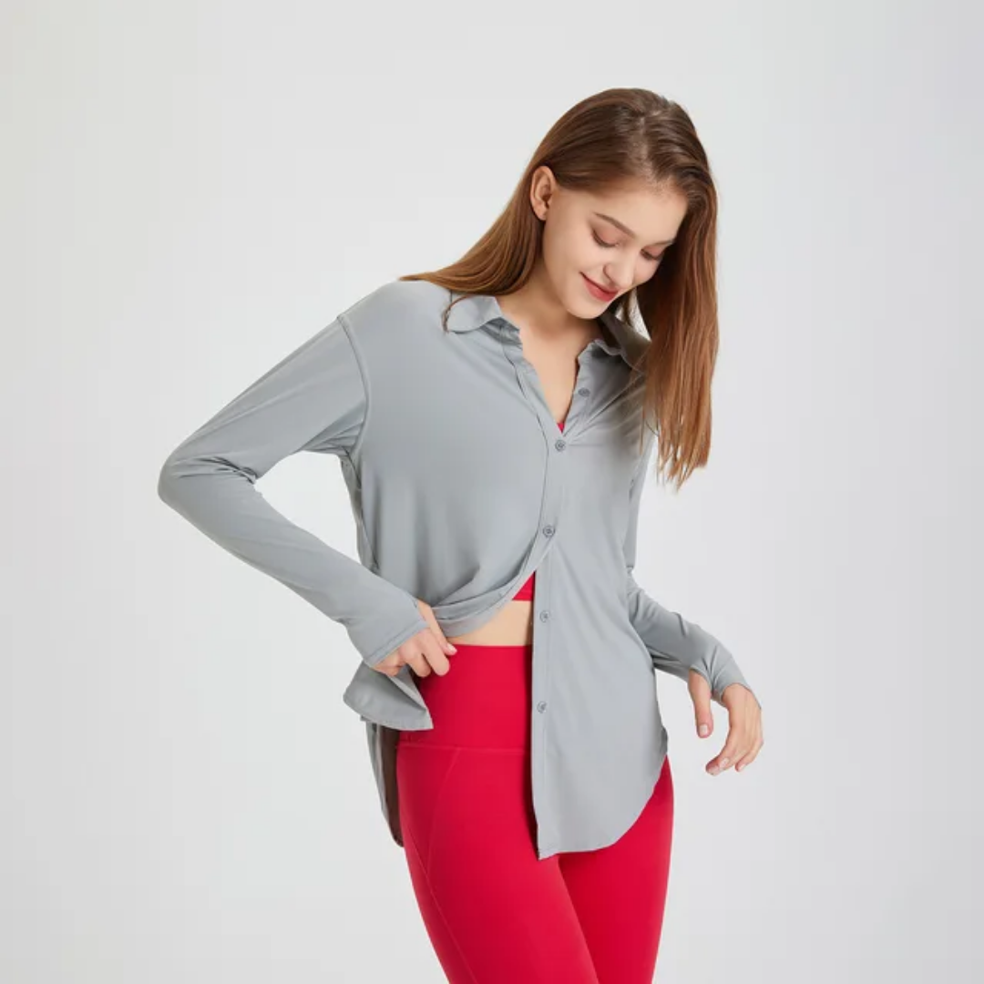 Buttoned Long Sleeves Shirt ANJE REBEL