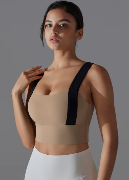 Power Warrior 3/4 Sports Bra ANJE REBEL