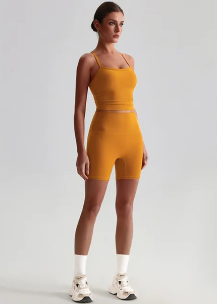 Straps Tank Top Shorts Set ANJE REBEL