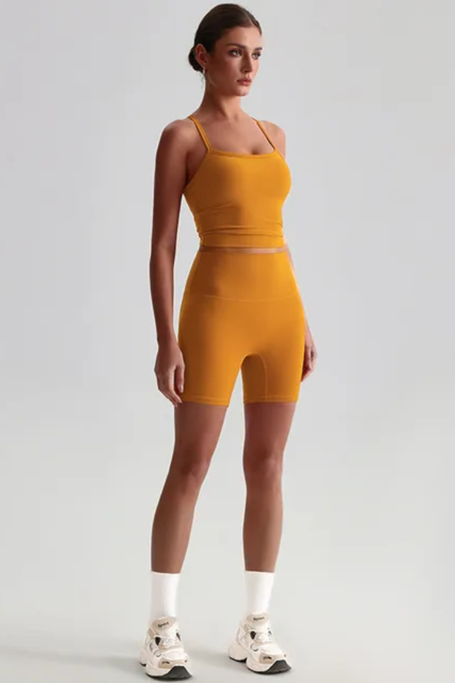 Straps Tank Top Shorts Set ANJE REBEL