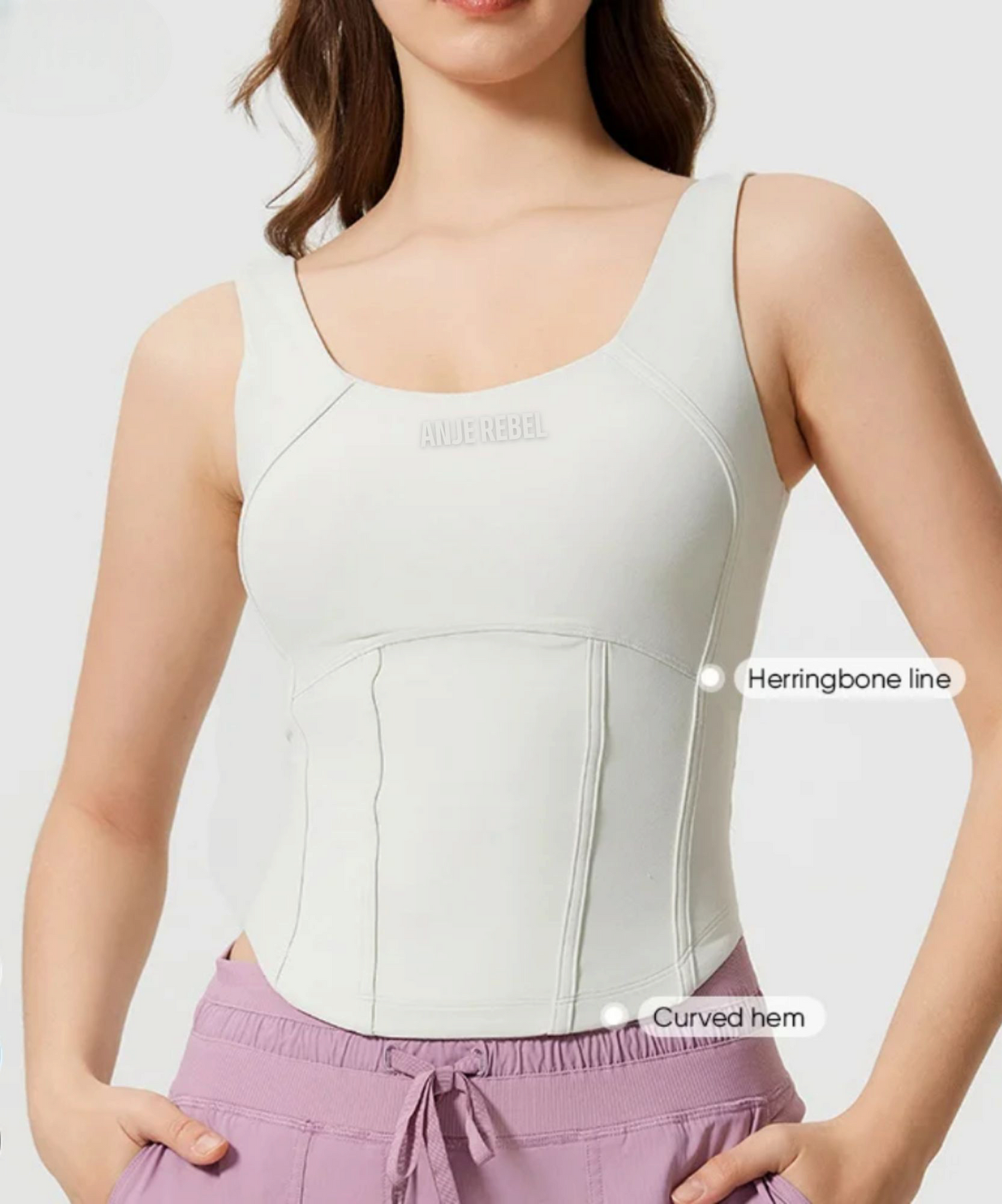 Diana Corset Cropped Top