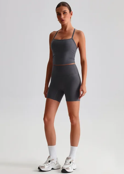 Straps Tank Top Shorts Set ANJE REBEL