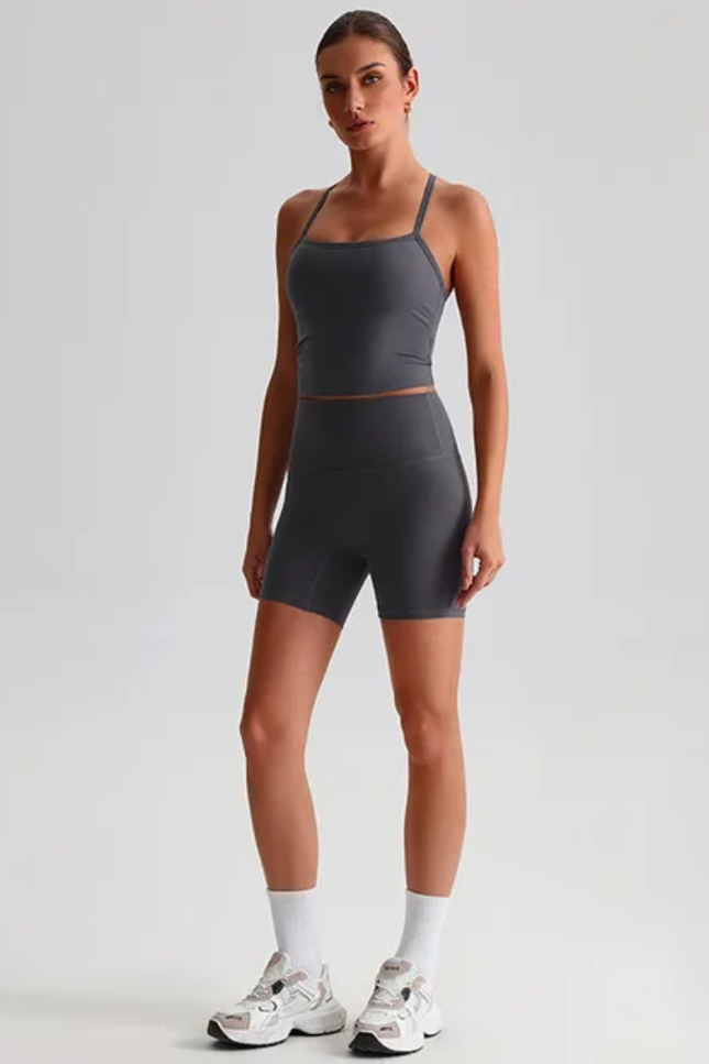 Straps Tank Top Shorts Set ANJE REBEL