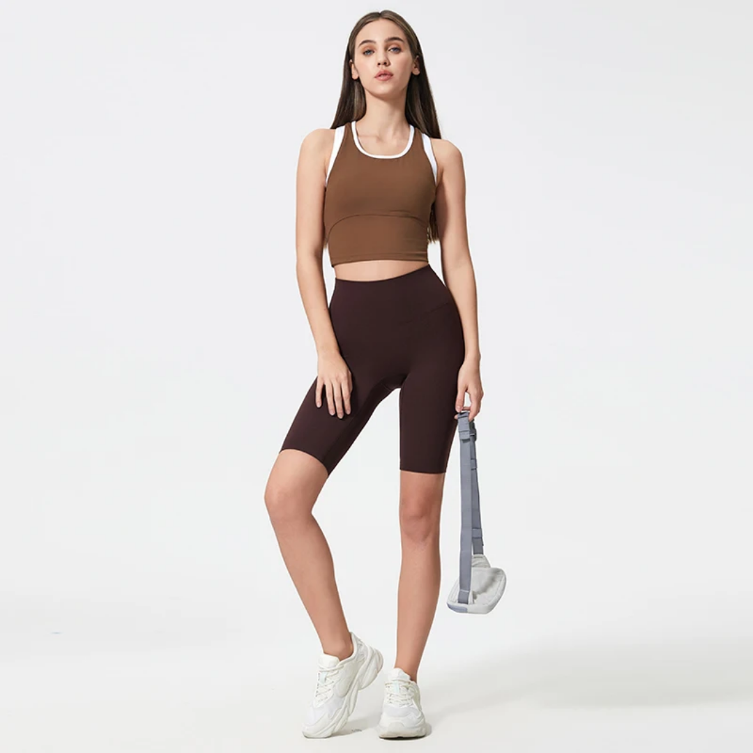 Active Halter Tank Top ANJE REBEL