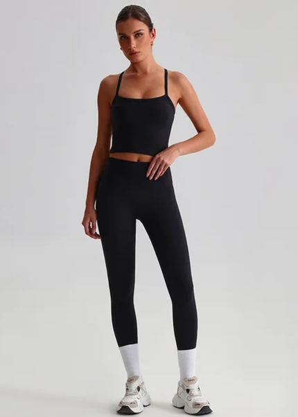 Straps Tank Top Leggings Set ANJE REBEL