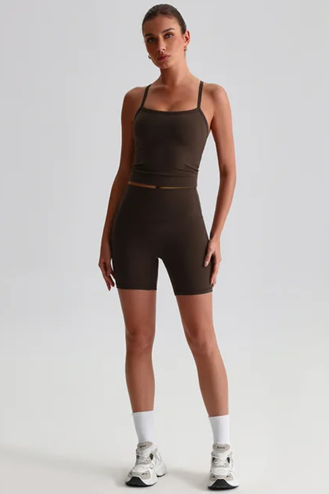 Straps Tank Top Shorts Set ANJE REBEL