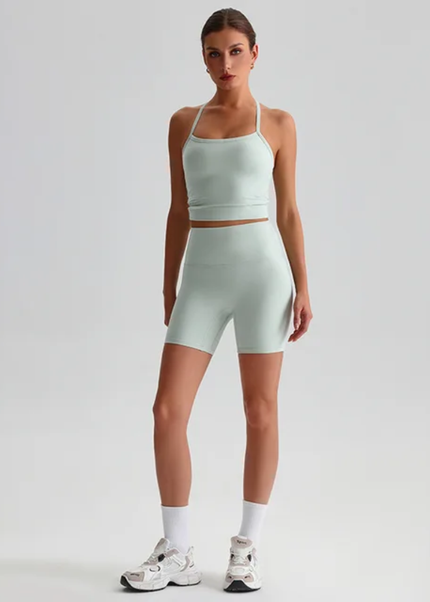 Straps Tank Top Shorts Set ANJE REBEL