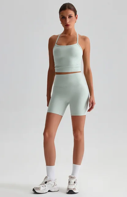 Straps Tank Top Shorts Set ANJE REBEL