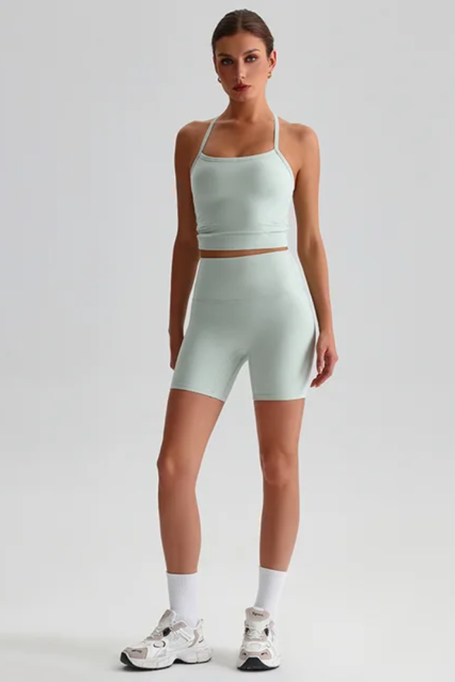 Straps Tank Top Shorts Set ANJE REBEL