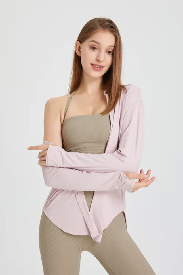 Buttoned Long Sleeves Shirt ANJE REBEL