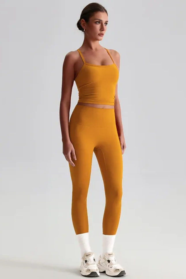 Straps Tank Top Leggings Set ANJE REBEL