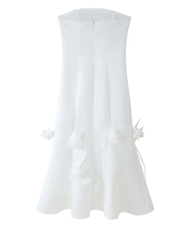 Slim Temperament 3D Floral Dress ANJE REBEL