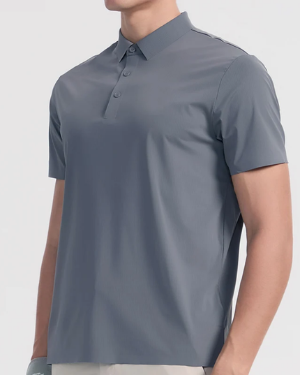 Silk Polo T-shirt ANJE REBEL