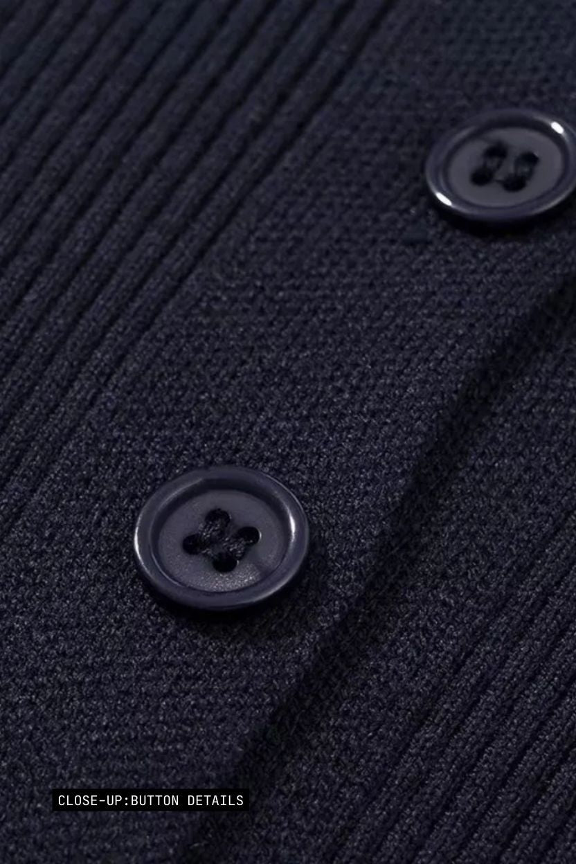 Collared Oxford Nautical Sweater Shirt ANJE REBEL