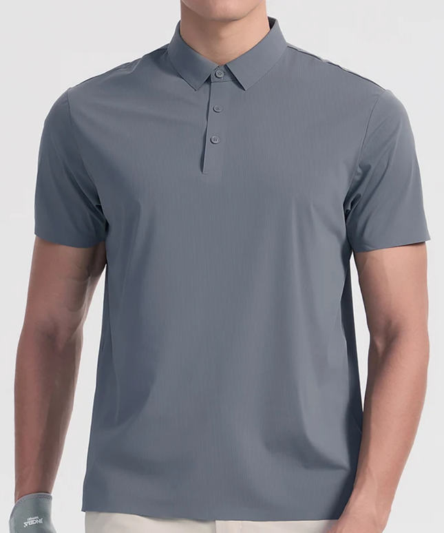 Silk Polo T-shirt ANJE REBEL