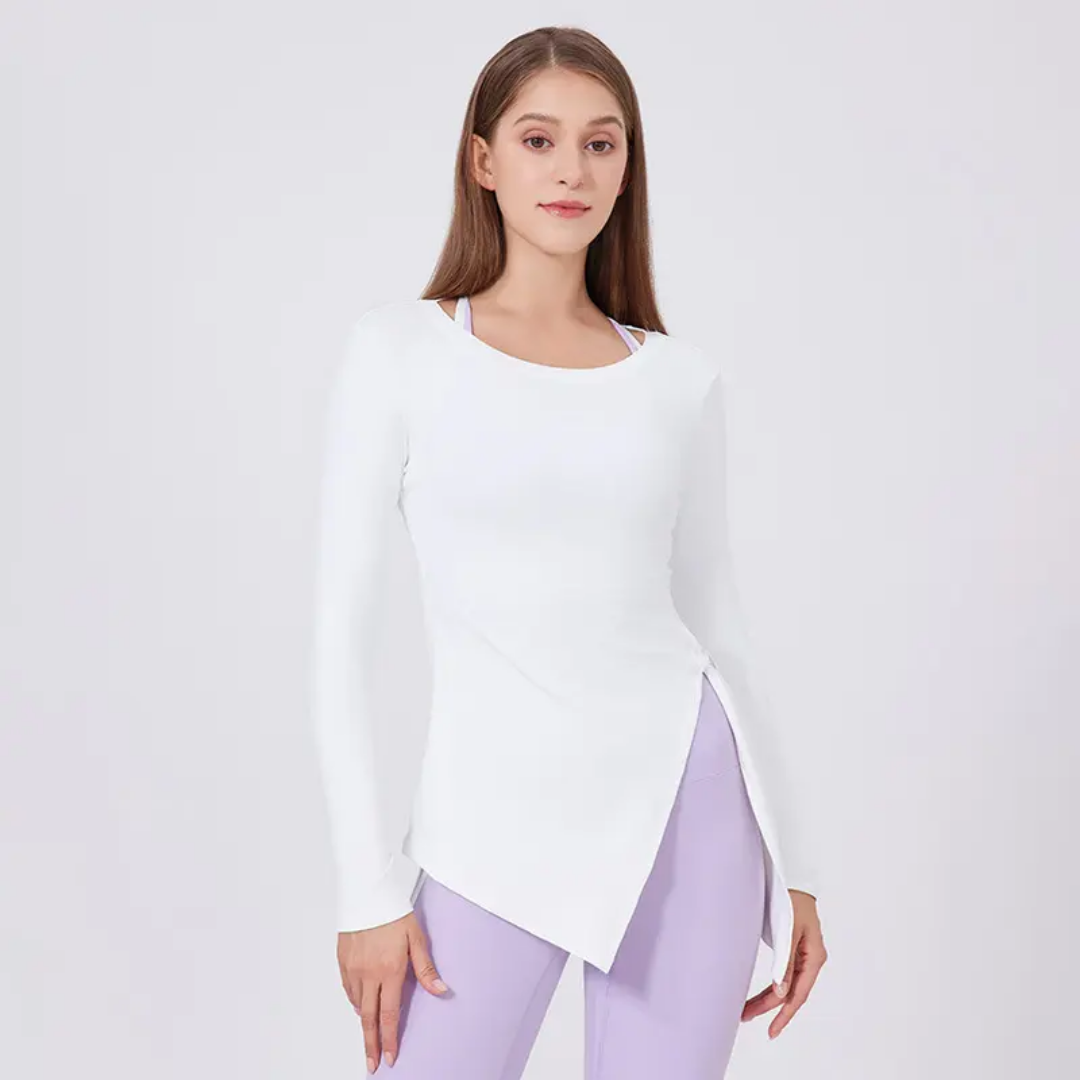 Asymmetrical Long Sleeves Shirt ANJE REBEL