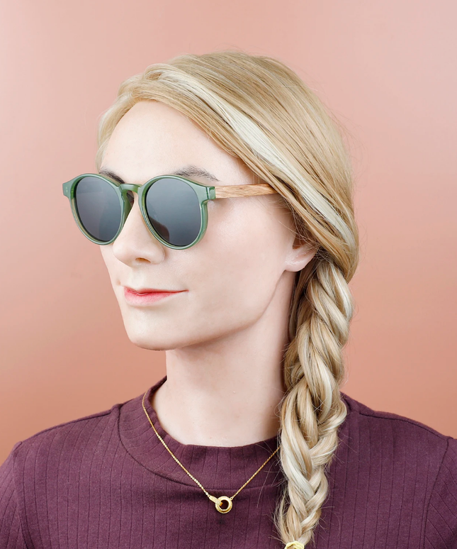 Retro Handpainted Sunglasses ANJE REBEL