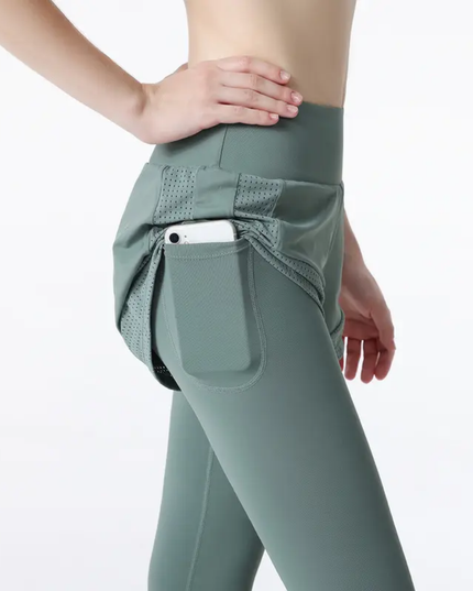 2-In-1 Yoga Leggings ANJE REBEL