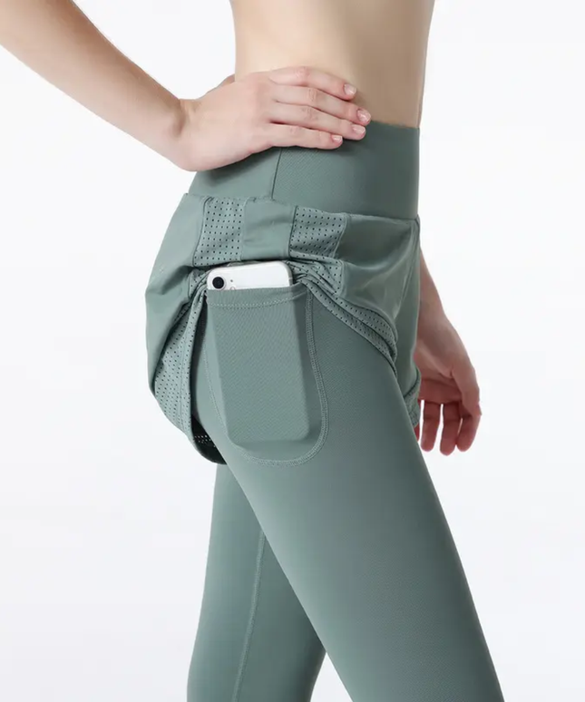 2-In-1 Yoga Leggings ANJE REBEL