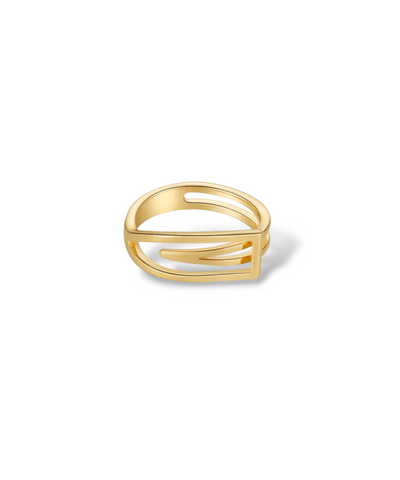 Buckle Minimalist Ring