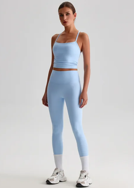 Straps Tank Top Leggings Set ANJE REBEL